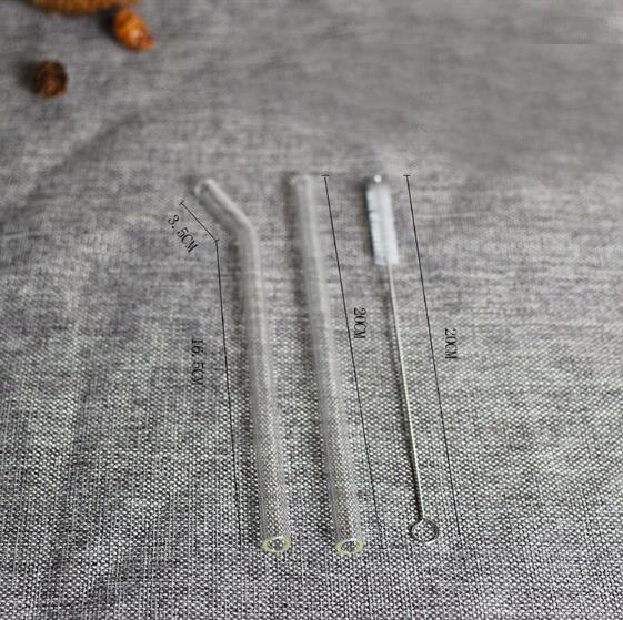 Borosilicate  glass straw